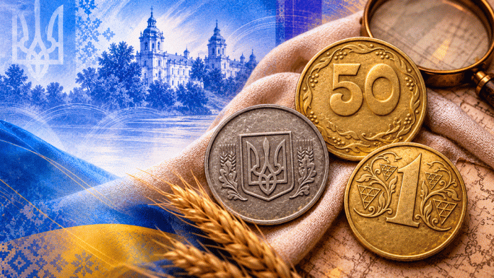 Рідкісні українські монети різних номіналів та років випуску, окремі різновиди яких сьогодні мають значну колекційну вартість. Рідкісні монети України — цінні різновиди українських копійок та гривень
